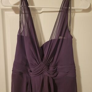 Vera Wang Purple Dress